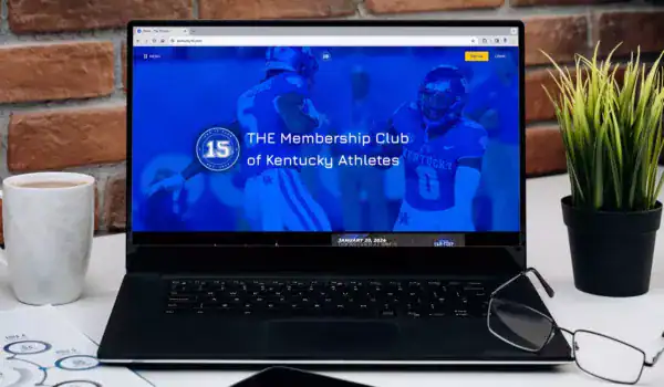 Kentucky 15 Club Website Mockup