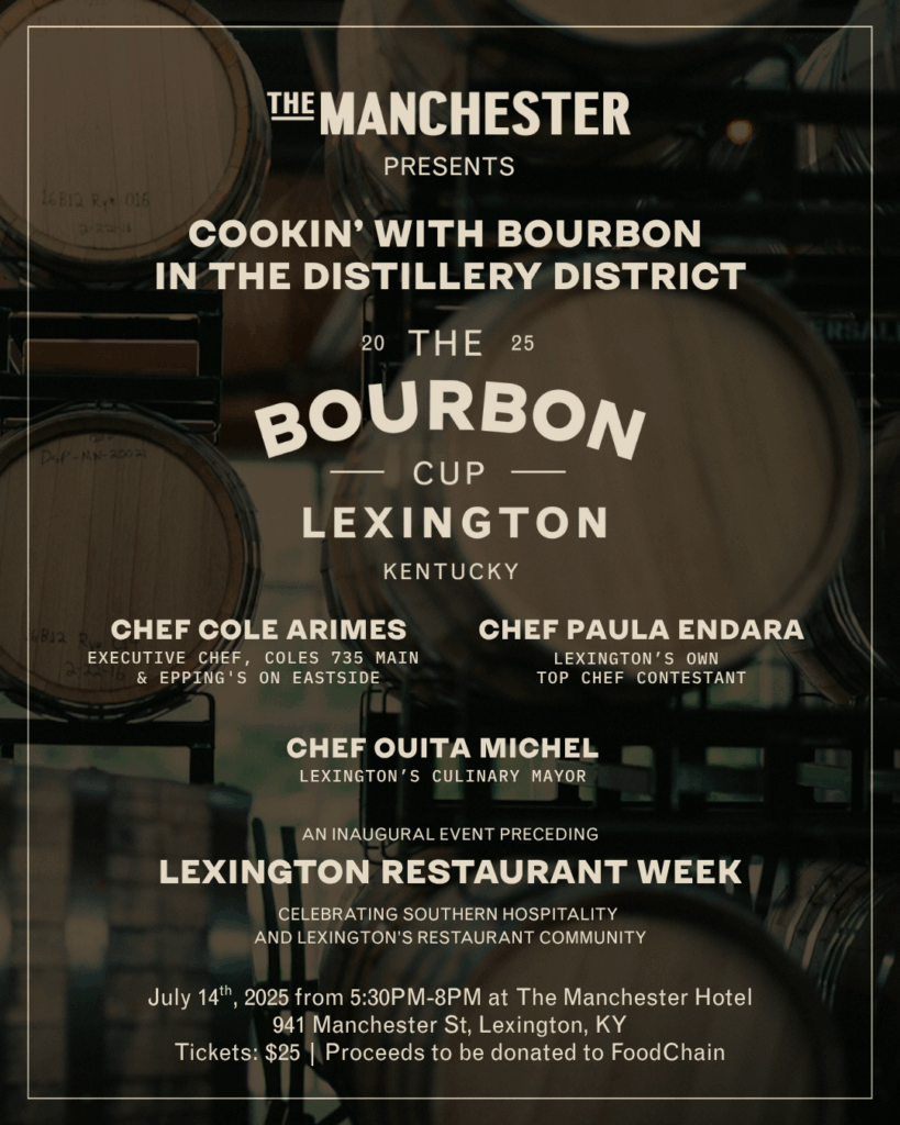 The Bourbon Cup x The Manchester – Cookin’ with Bourbon Poster_Social_EmailHero (1)